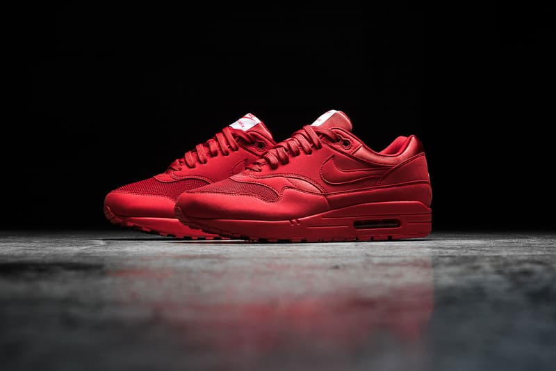 air max 1 red gold sequin