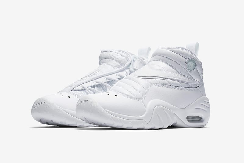 Nike Air Shake NDestrukt Triple White | Hypebeast