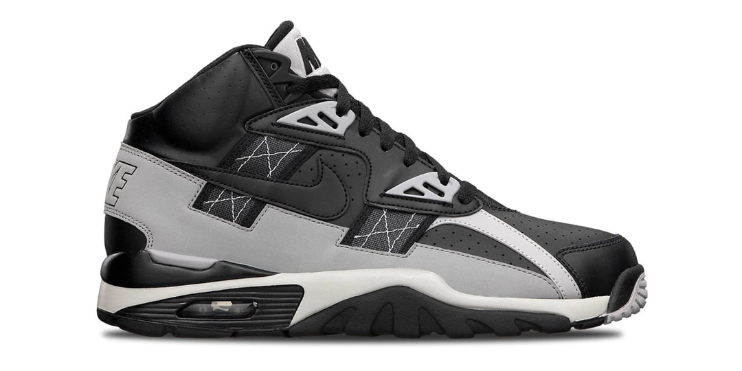 Nike Air Trainer SC High Black/Metallic Silver | Hypebeast