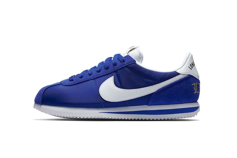 cortez shoes red and blue