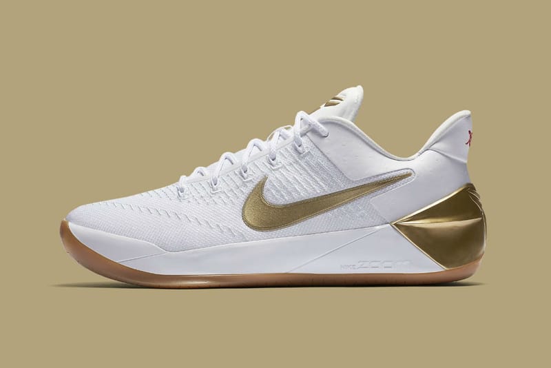 Kobe ad white sales and gold