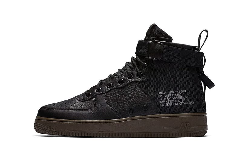 Nike af1 outlet sf high black