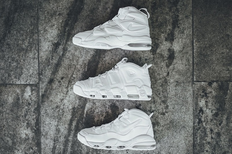 Nike Unveils Uptempo “Triple White” Collection | Hypebeast