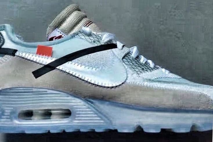 air max 90 off white ice