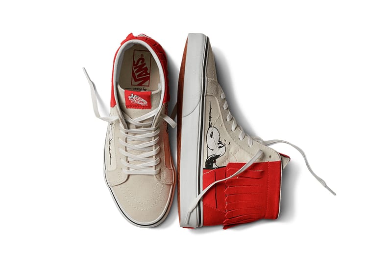 Peanuts vans best sale high tops