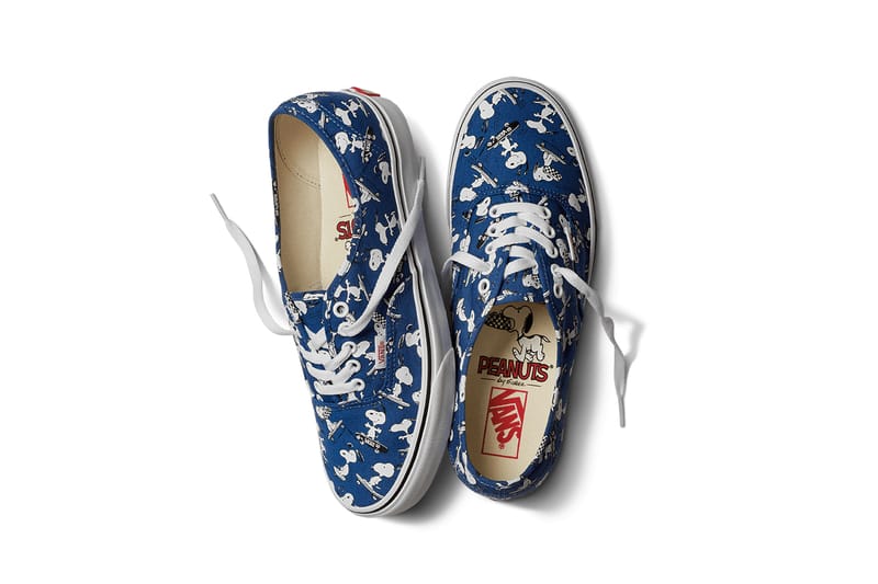 Vans on sale peanuts collab