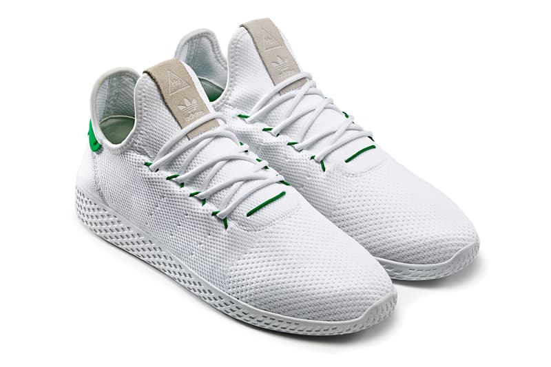 pharrell williams tennis hu white