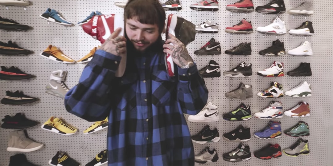 Post Malone Goes Sneaker Shopping | Hypebeast