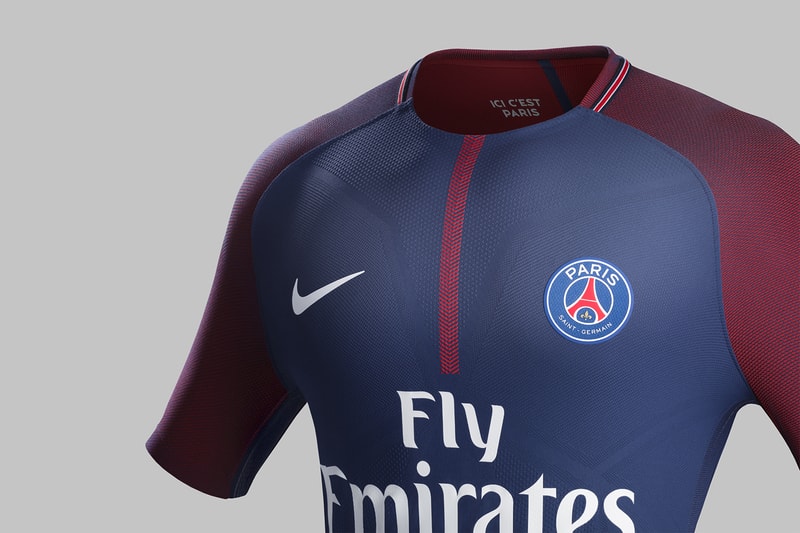 Paris Saint-Germain's 2017/18 Nike Home Kit | Hypebeast