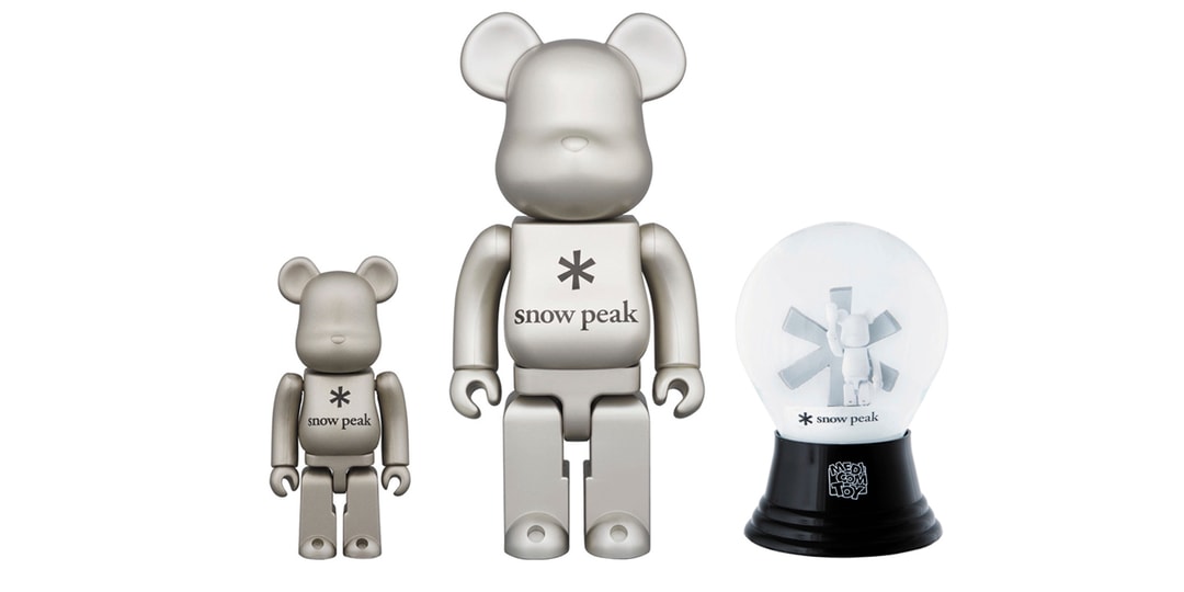 BE@RBRICKs Посмотрите на природу с новой игрушечной капсулой Snow Peak x Medicom