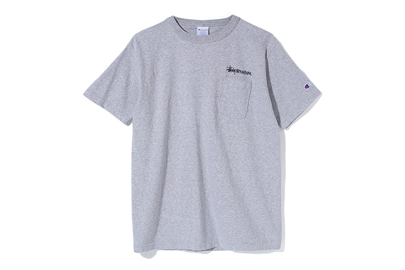 Stüssy & Champion Tokyo and Osaka Exclusive Tees | Hypebeast