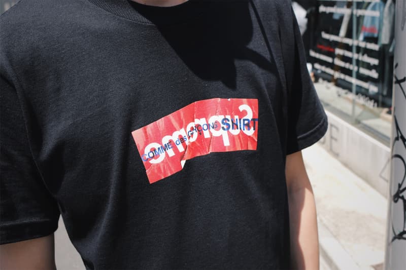 comme des garcons x supreme air force 1