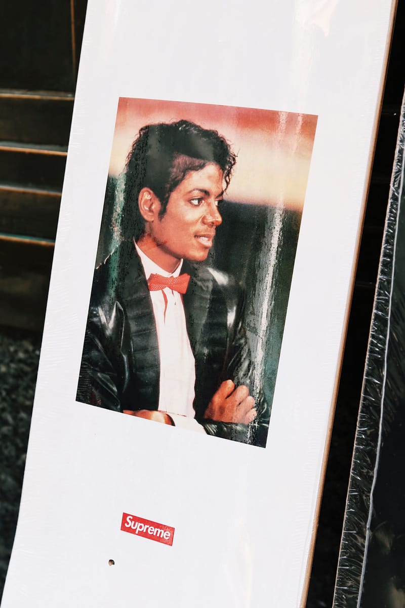 Supreme michael jackson store sticker