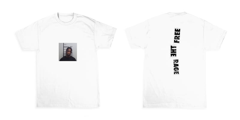 Travis Scott Drops “Free the Rage” T-Shirt | Hypebeast