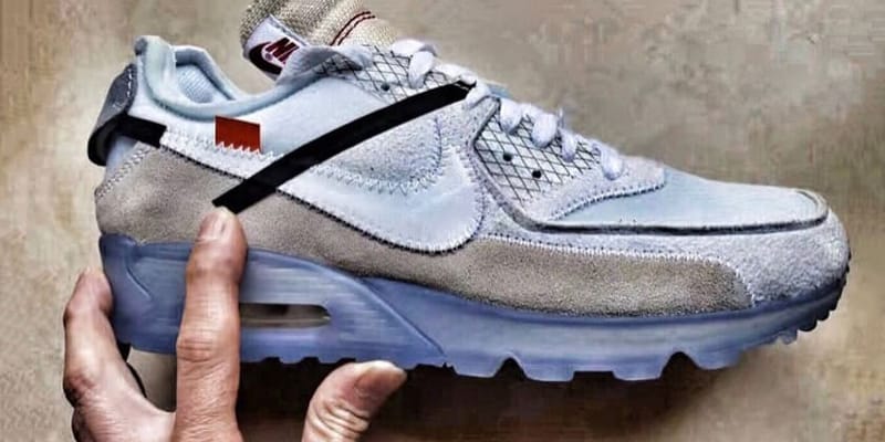 Nike air max outlet off white blue