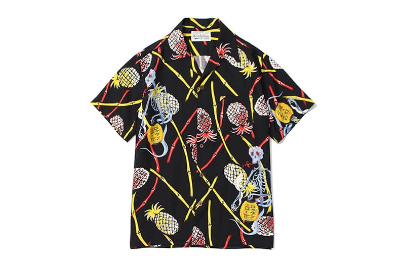 wacko maria x bob marley hawaiian shirt