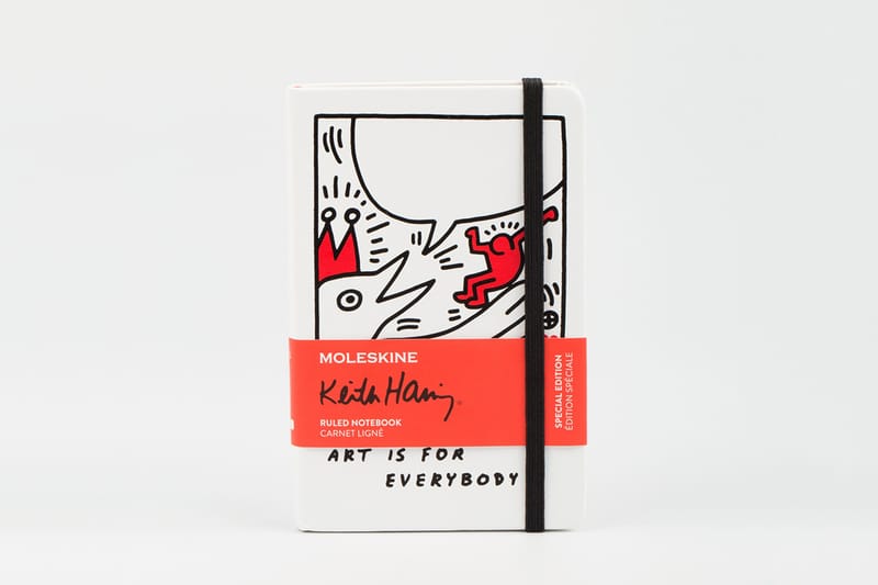 【限定】MOLESKINE Keith Haring ノート＆ペンセット Moleskine Releases Keith Haring Notebooks | Hypebeast