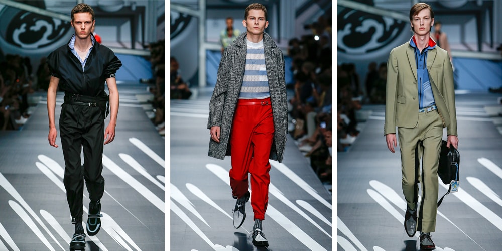 Prada Famous Spring Collection Prada Spring/Summer 2018 Collection | Hypebeast