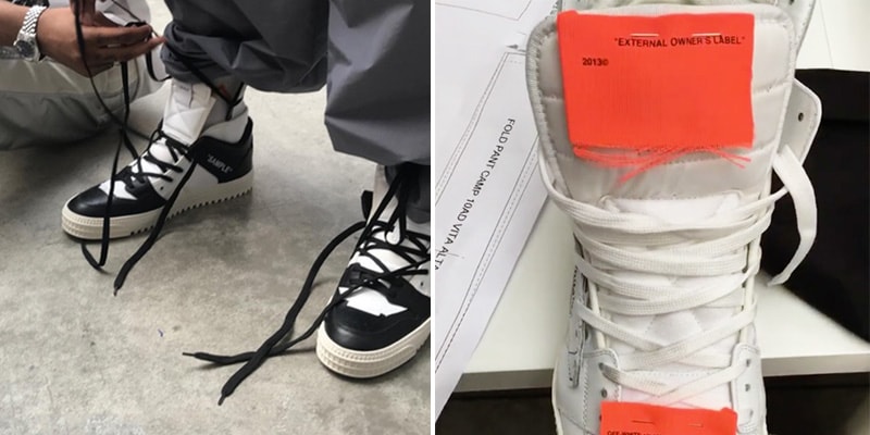 Virgil Abloh Teases OFF-WHITE Off Court Sneakers | Hypebeast