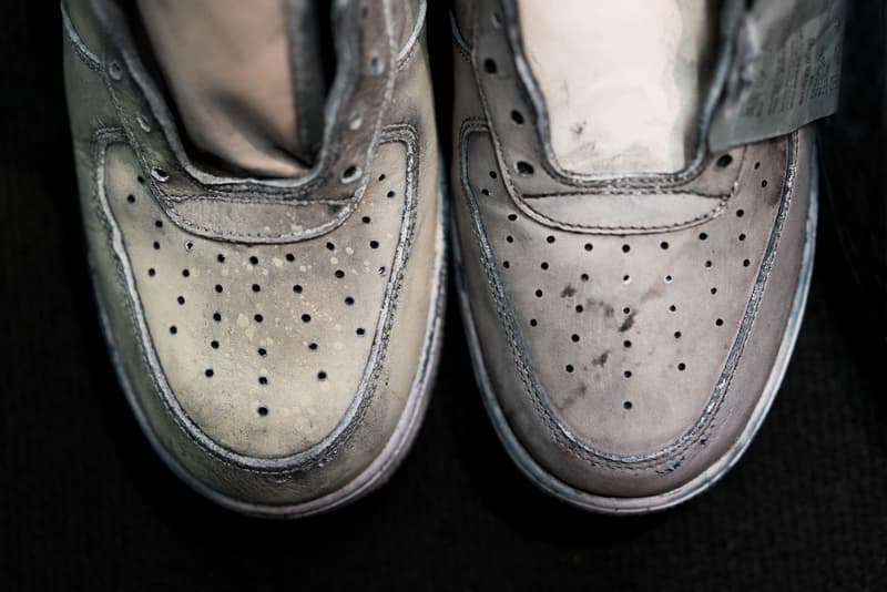 a cold wall air force 1 on feet