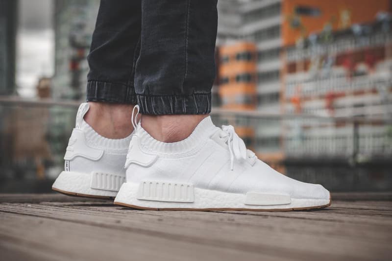 human made nmd on feet