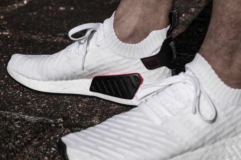 nmd r2 all white