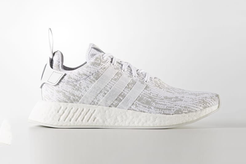 All white adidas outlet nmd r2