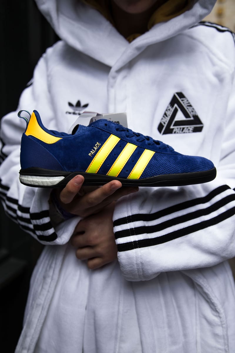 Adidas palace shop indoor blue