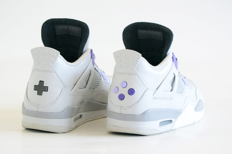 Nintendo best sale jordans 4