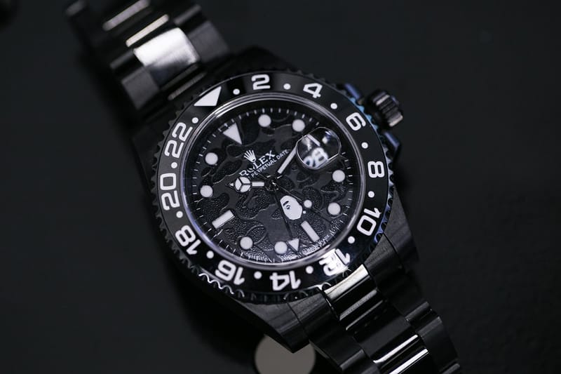BAPE x Rolex by Bamford Watch Department Details | Hypebeast