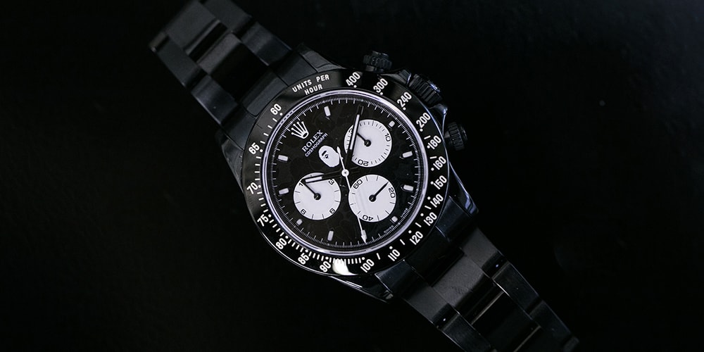 Более пристальный взгляд на часы BAPE x Rolex Special Edition