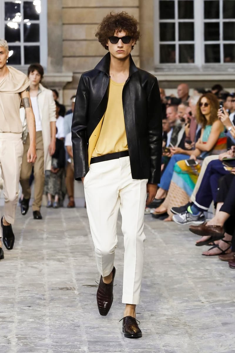 Berluti FW2018 by Haider Ackermann Nubuk Shearling Jacket