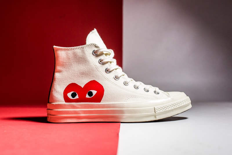 COMME des GARÇONS x Converse Chuck Taylor All Star 2017 Spring/Summer ...