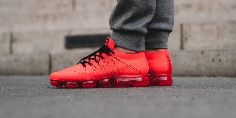 CLOT x Nike Air VaporMax Flyknit On Feet Hypebeast