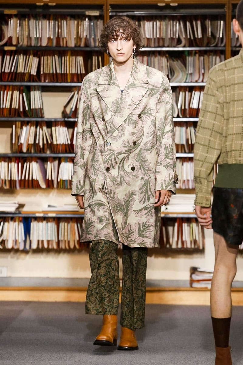 DRIES VAN NOTEN 2018-19aw 幾何学模様 ニットセーター Oversized graphic sweater - Autumn-Winter Men | Dries Van Noten