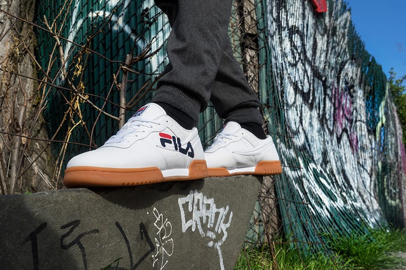 Fila white clearance gum