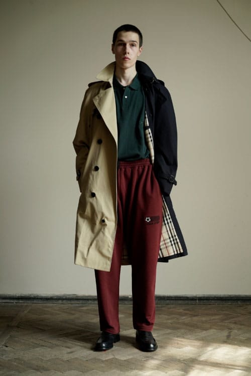 Gosha x burberry reconstructed trench coat hotsell