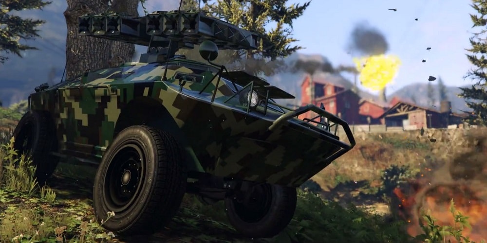 Следующее обновление Grand Theft Auto Online представит все виды невероятно мощного оружия