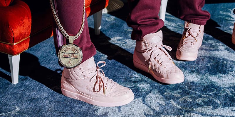 Jordan 2 shop don c pink