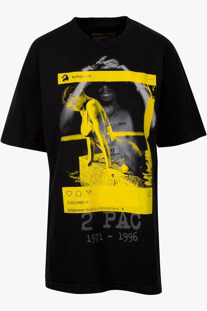 kylie jenner 2pac biggie shirt