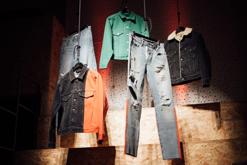 Off white levi's store collaboration