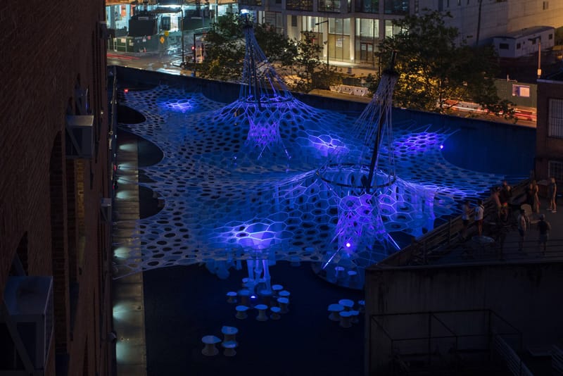Jenny Sabin 'Lumen' Installation At MoMA PS1 | Hypebeast