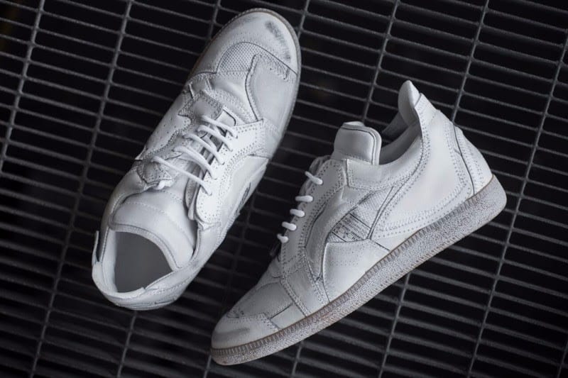 Maison margiela deals patchwork sneakers