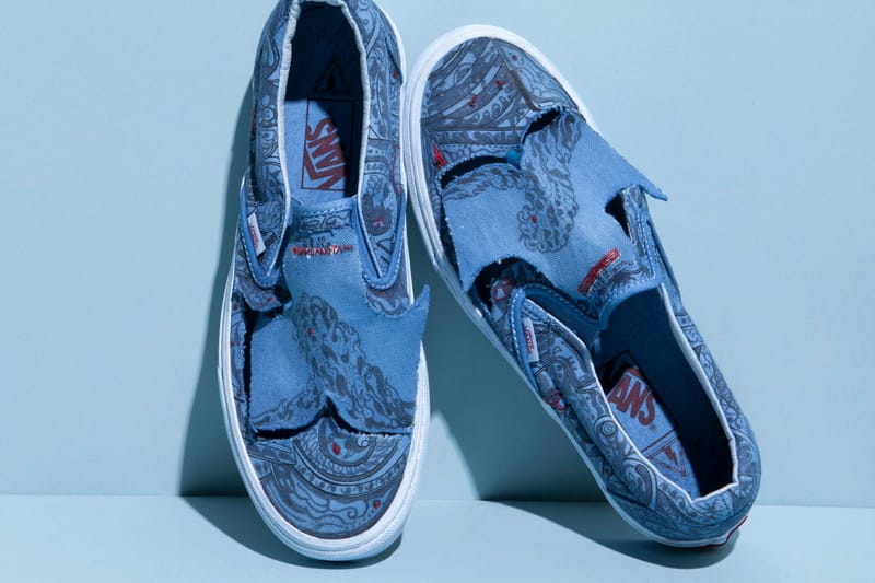 Vans marc clearance jacobs slip on