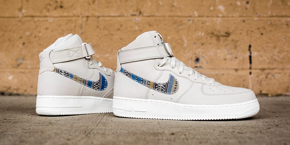 patterned air force 1