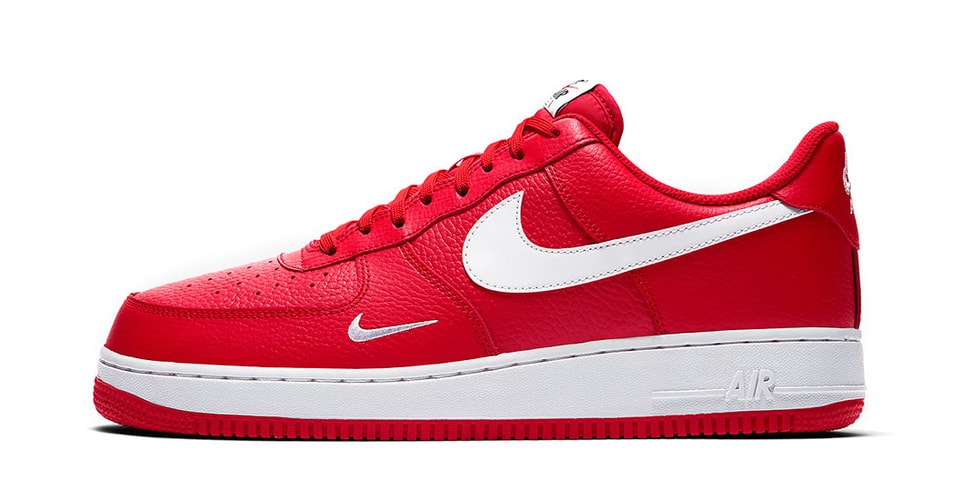 Nike Air Force 1 Low Mini Swoosh University Red | HYPEBEAST