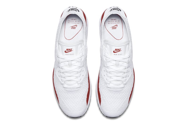 Air max ultra outlet flyknit white