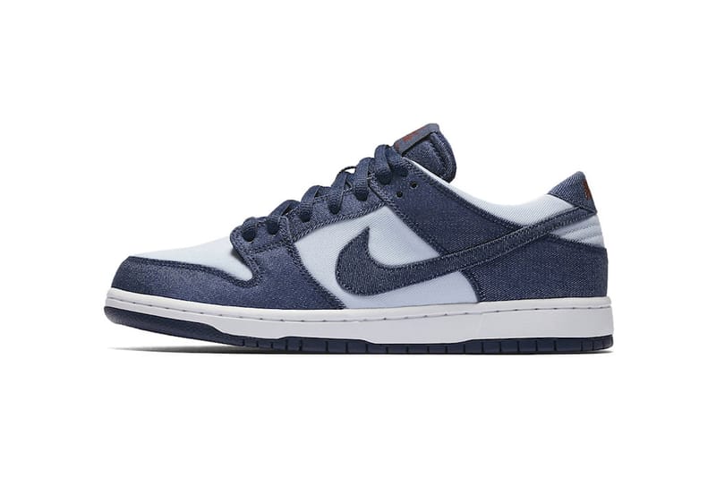 Nike sb dunk low on sale denim