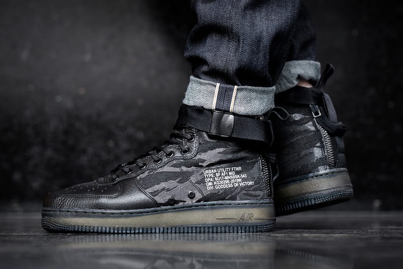 Nike sf af1 mid tiger camo on sale