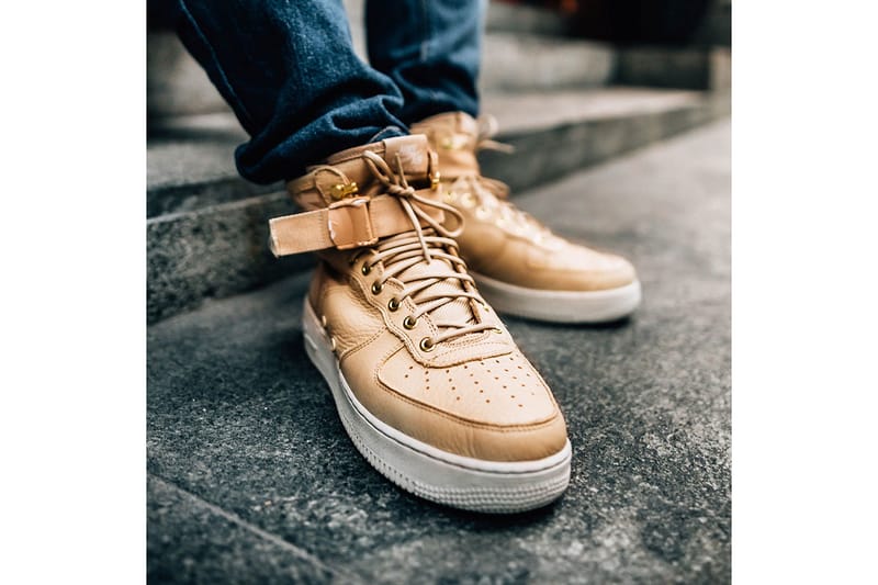 Nike sf air force 1 store mid mushroom